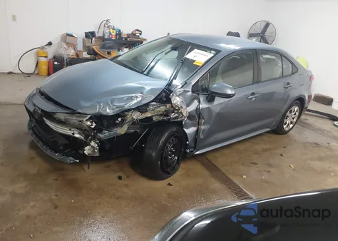 2020 Toyota Corolla Le from USA, damaged, VIN 5YFEPRAE6LP062027
